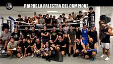 AGGIORNAMNETO: Riapre la palestra del campione
