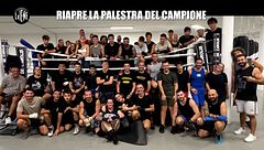 AGGIORNAMNETO: Riapre la palestra del campione