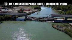NINA: Da 5 mesi scomparso dopo il crollo del ponte