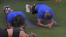 Workout all'aperto: i VIP si allenano in giardino