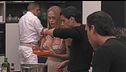 Federica e Giacomo impiattano la cena per i VIP