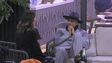 Marina e Jonathan a confronto sul loro rapporto