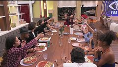 Delle buone pizze per i VIP...con sorpresa