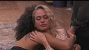 Le lacrime di Federica per Moreno