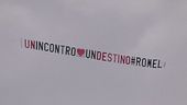 Un aereo per Piera e Roncaccia: "Un incontro un destino #Romel"