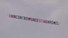 Un aereo per Piera e Roncaccia: "Un incontro un destino #Romel"