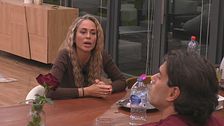 Un duro scontro tra Giacomo e Federica