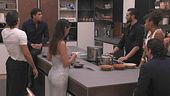Si accende una discussione tra Roncaccia e Alex