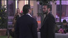 Alex e Varsi a confronto dopo la puntata