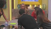 Discussione notturna tra Danto e Federica