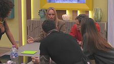 Discussione notturna tra Danto e Federica