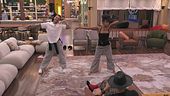 Coreografia in preparazione: Megan e Andreas al lavoro