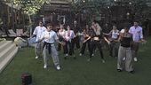 Prove di gruppo: i VIP si preparano alla performance