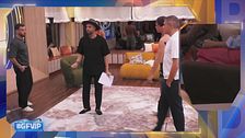 Le prove di ballo degli uomini della Casa