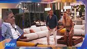 Le prove dell'esibizione di Valeria Marini e Moreno Morello