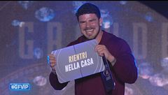 Danto ha il biglietto di ritorno e rientra in Casa