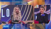 Valeria Marini sulla poltrona "stellare"