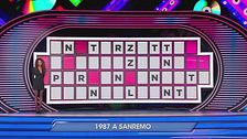 Campioni della Musica: La Ruota del Tempo - 1987 a Sanremo