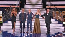 Michelle Hunziker, Ale e Franz alla Ruota dei Campioni e delle Stelle