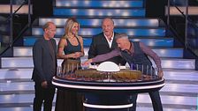 Michelle Hunziker e Ale e Franz alla Ruota delle Meraviglie