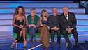 La panchina di Michelle Hunziker e Ale e Franz