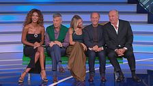 La panchina di Michelle Hunziker e Ale e Franz