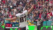Touchdown di Foster Moreau, Houston Texans in vantaggio