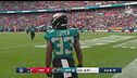 Touchdown dei Jacksonville Jaguars che vanno per l'aggancio