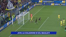 Juve, la collezione di gol sbagliati