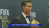 CR7 e la multa pagabile in... 36 secondi!