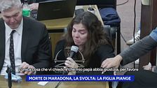 Morte di Maradona, la svolta: la figlia piange