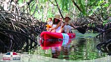 Repubblica Dominicana in canoa