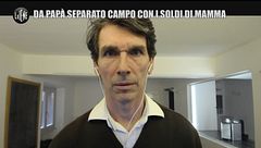 "Da papà separato campo con i soldi di mamma"