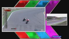 La Ducati di Forés a fuoco