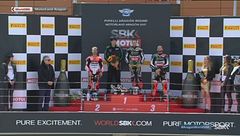 Il primo podio di Aragon