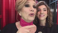 La #cabinarossa di...Iva Zanicchi e la nipote Virginia