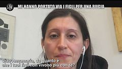 "Mi hanno portato via i figli per una bugia"