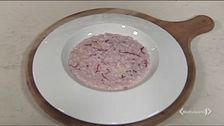 Risotto radicchio e lime