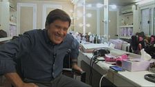 Sul set de "L'isola di Pietro"