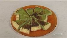 Torta salata feta e menta fresca