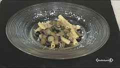 Pasta con melanzane fritte