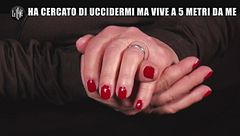 "Ha provato a uccidermi ma vive a 5 metri da me"