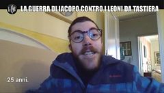 Iacopo, contro i leoni da tastiera