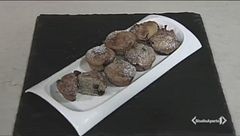 Tortini di avena e mirtilli