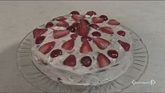 Torta di ricotta e frutta