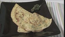 Crespelle caprino e trota