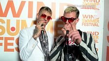 La terza serata del Wind Summer Festival...