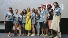 Serena Autieri in masterclass: l'energia del Giffoni film Festival è unica