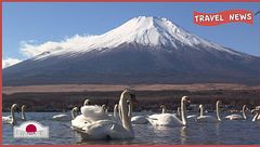 Uno dei simboli del Giappone: l'immenso Monte Fuji