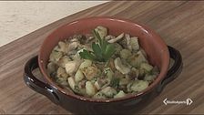 Funghi trifolati con le patate